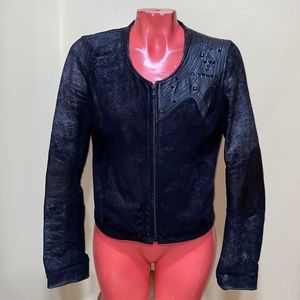 Diesel studded leather jacket